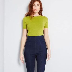 Collectif x MC A Swift Fit Short-Sleeved Sweater
